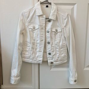 White American Eagle Jean Jacket